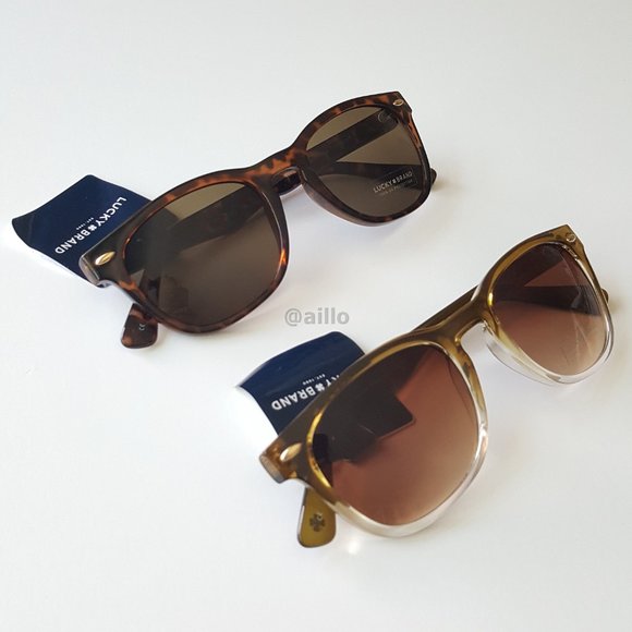 Lucky 🍀 Brand TWILIGHT OLIVE GRADIENT Sunglasses - Picture 8 of 9